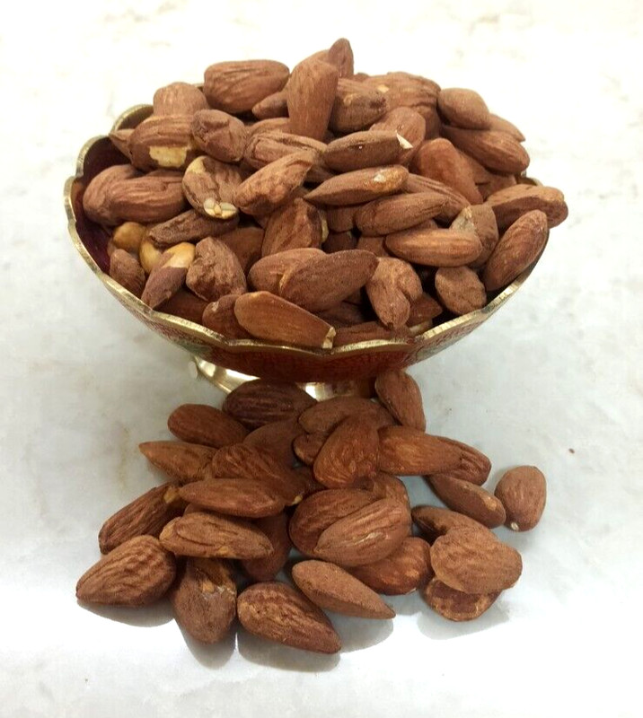 Roasted Almonds Nuts Salted and Freshly Hand Made in Holy Land Jerusalem gallery