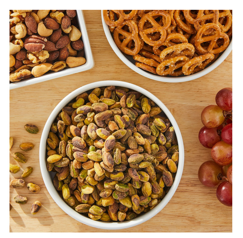 Great Value Roasted & Salted, No Shell Pistachios, 12 oz Resealable Bag gallery