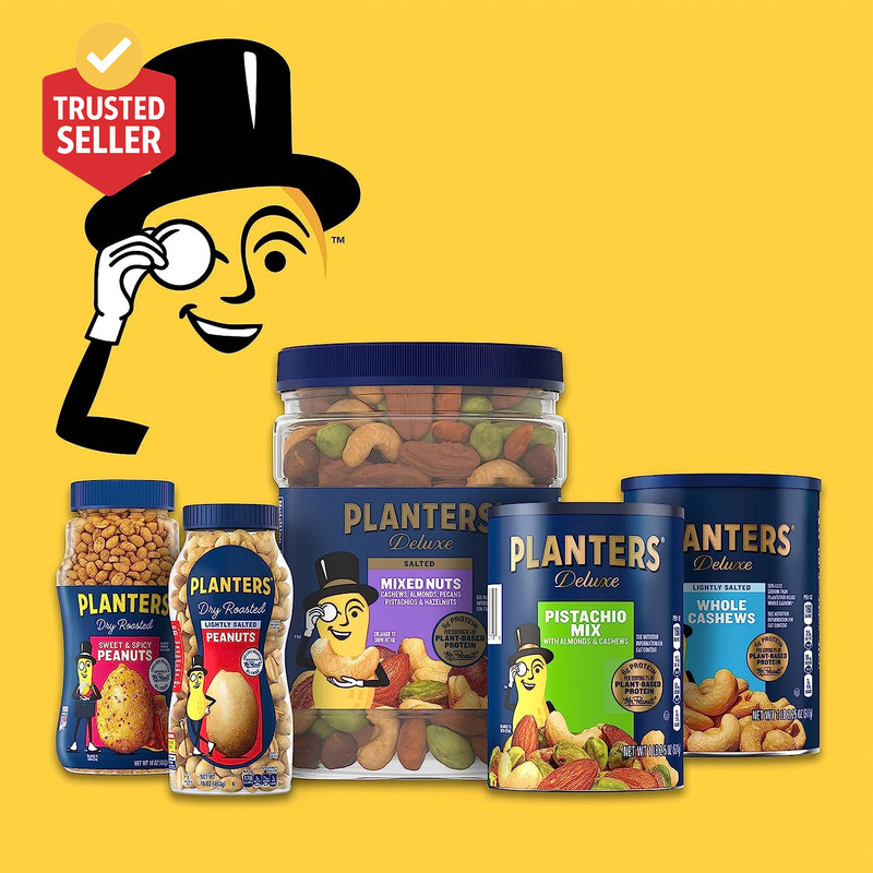 Honey Roasted Peanuts, Dry Roasted Peanuts, Party Snack, Plant-Based Protein, af gallery