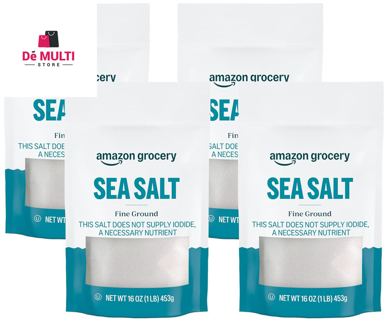 , Sea Salt, Fine Ground, 16 Oz gallery