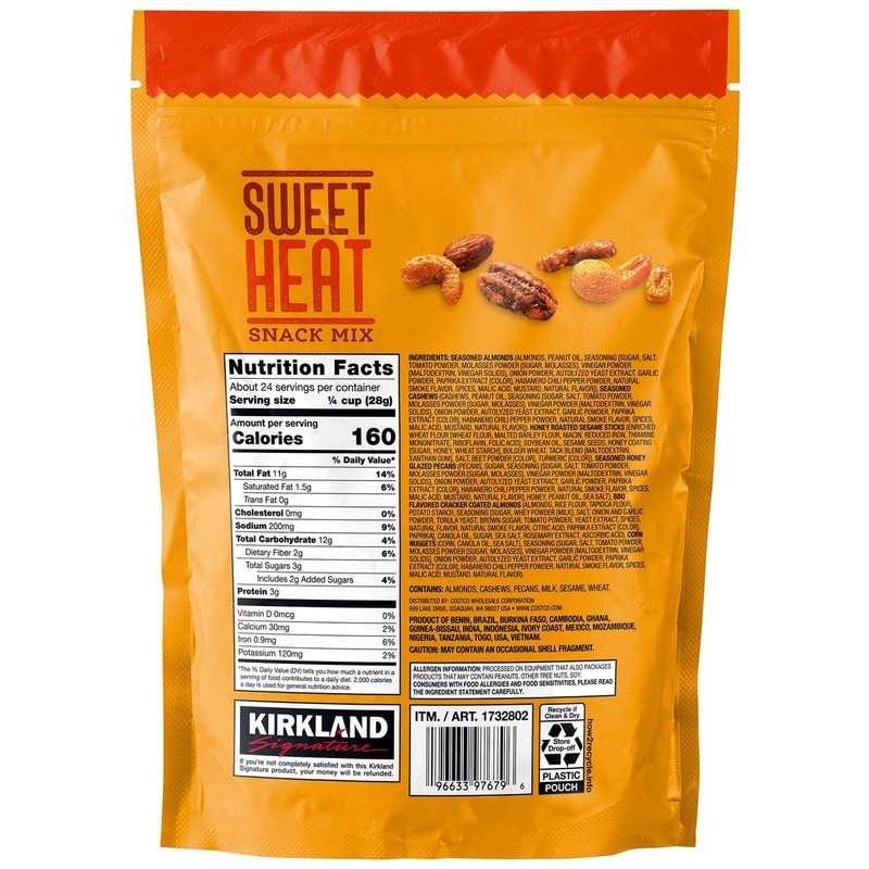 Kirkland Signature Sweet Heat Snack Mix, 24 oz (1 Lb 8 oz) 680g gallery
