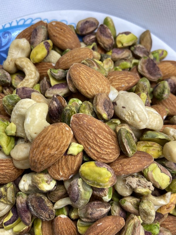 Raw Cashews Raw Almonds Raw Shelled Pistachios Fiesta Gourmet Mix by Agro Sun gallery