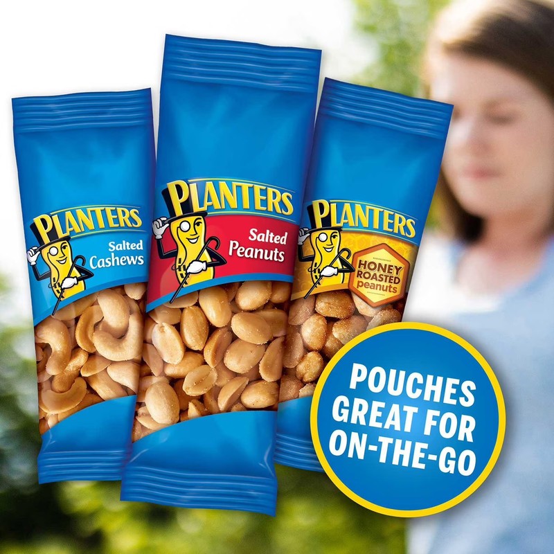 Planters Variety Pack Cashews & Peanuts, 24 pk. gallery