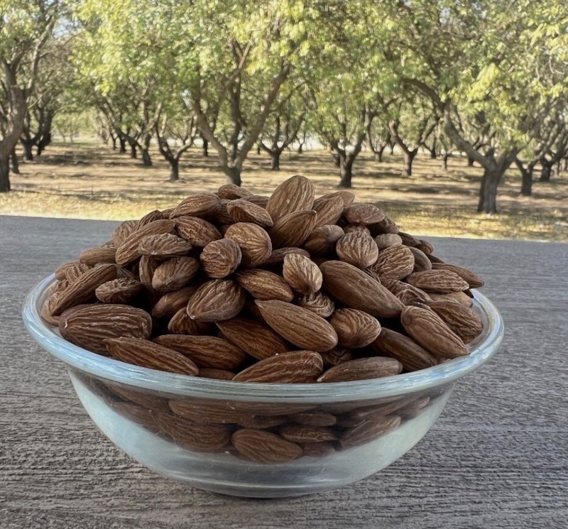 20 Pounds Natural Almonds Direct From our California Farm. Free 4 Day Shipping