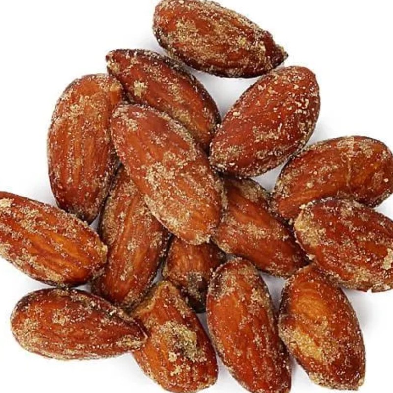 4 POUNDS WASABI SOY SAUCE ROASTED ALMONDS Vegan Protein Snack BULK VALUE BAG NOW