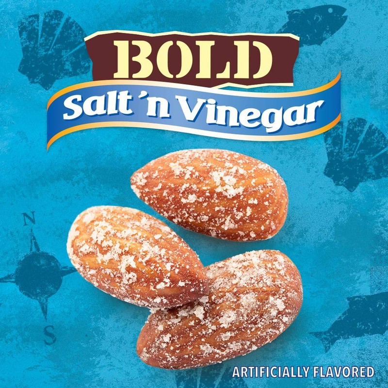 Blue Diamond Almonds Salt N' Vinegar Flavored Snack 1.5 Ounce (Pack of 24) gallery