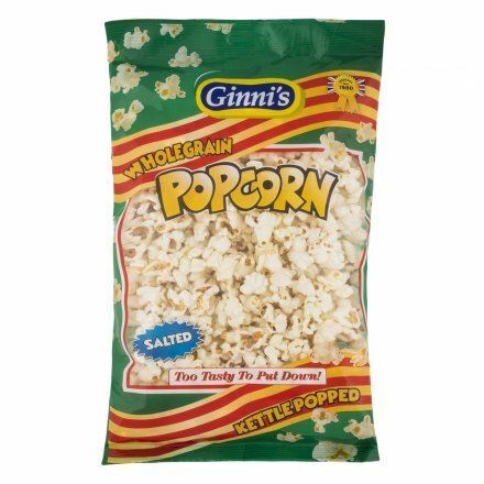 Ginnis Popcorn Salted – 80g – Pack of 6