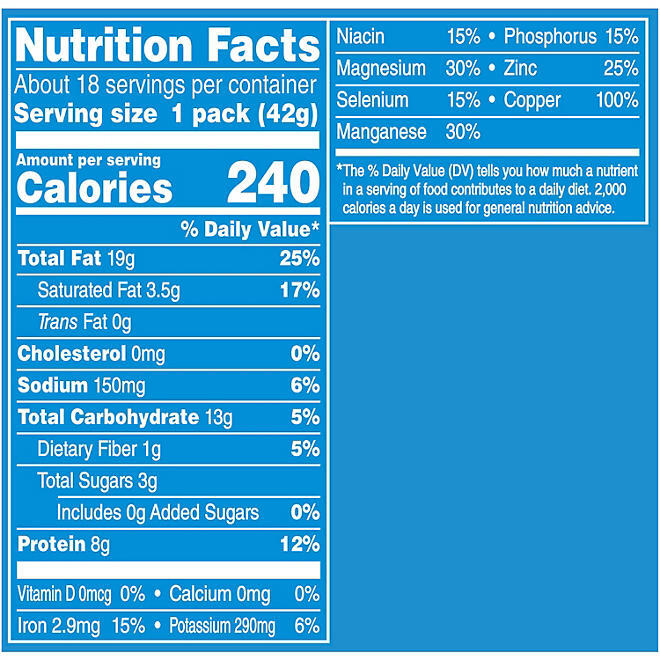 Planters Salted Cashews, 1.5 oz., 18 pk. gallery