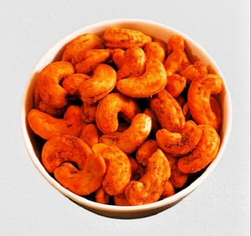 ROASTED CASHEW NUTS 100% QUALITY FRESH TASTE SPICY 100G gallery