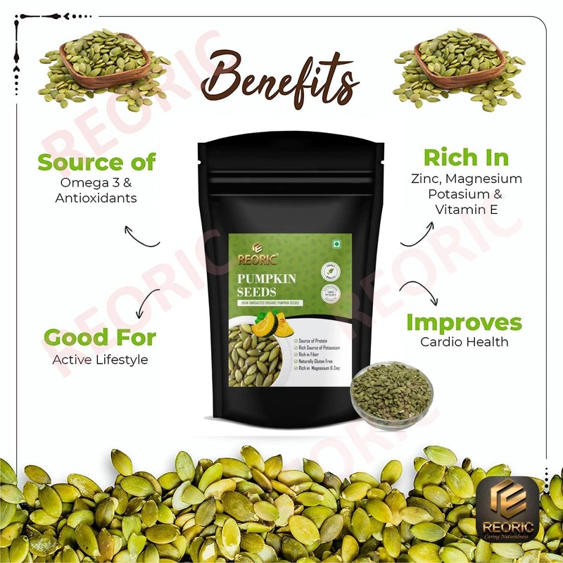 Reoric Pumpkin Seeds 100gm gallery