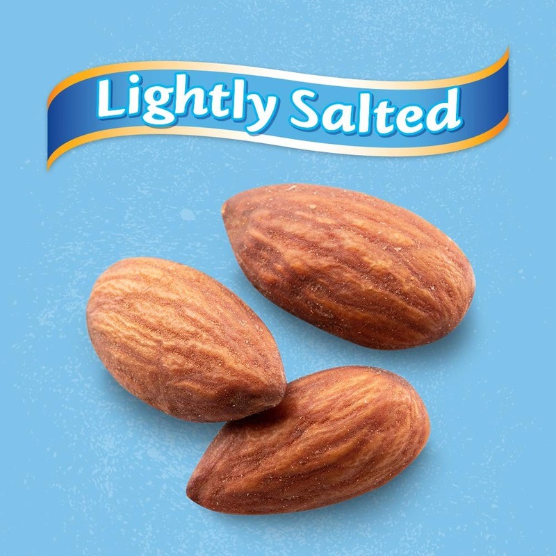 Blue Diamond Almonds Low Sodium Lightly Salted Snack Nuts, 40 Oz Resealable Bag gallery