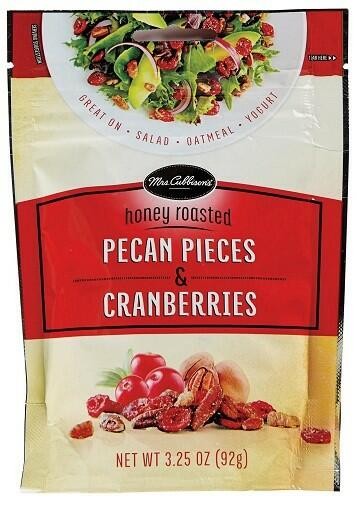 Mrs. Cubbisons Honey Roasted Pecan Pieces and Cranberries
