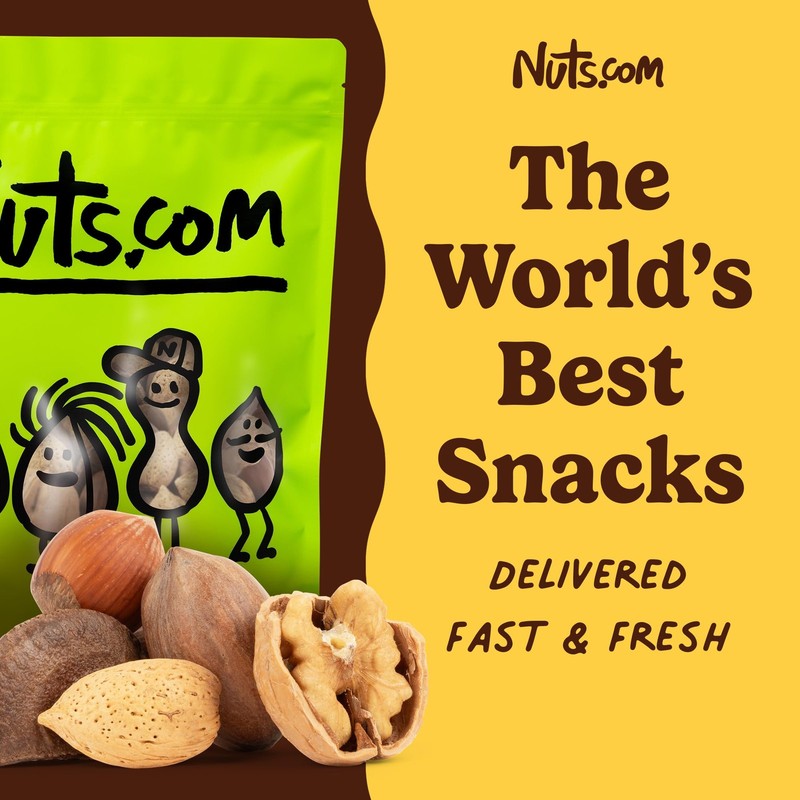 Nuts com Mixed Nuts in Shell, No Brazil Nuts 3 lb Bag, Natural, Includes Wal... gallery