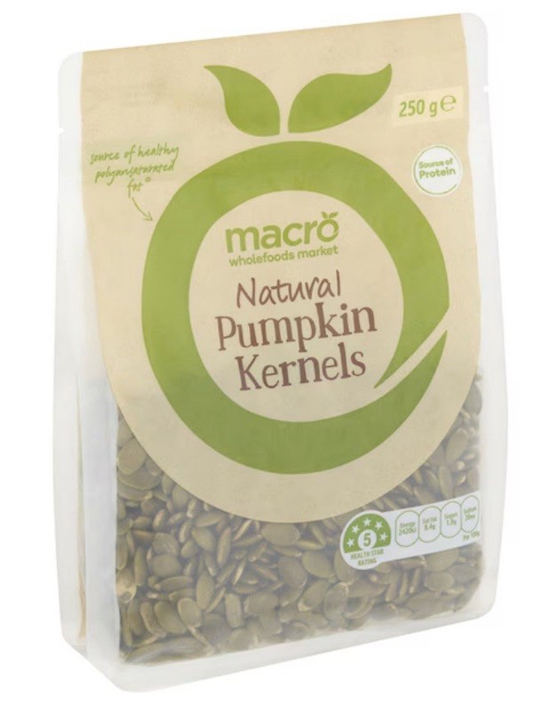Macro Natural Pumpkin Kernels 250g