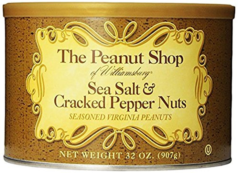 Williamsburg Salted Virginia Peanuts, Salt and Pepper Peanuts with SEA Salt & Cr gallery