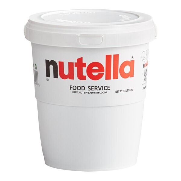 NUTELLA Hazelnut Spread 6.6 lb. Tub