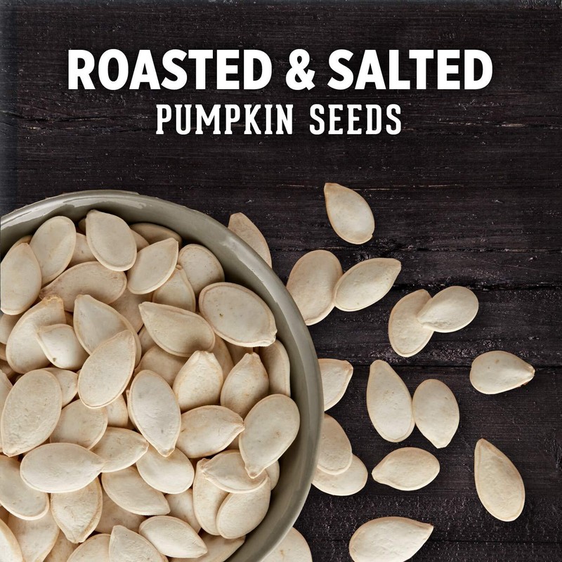 DAVID Seeds Salted Roasted Pumpkin Seeds Pack of 12 Gluten Free 5 Oz Snack gallery