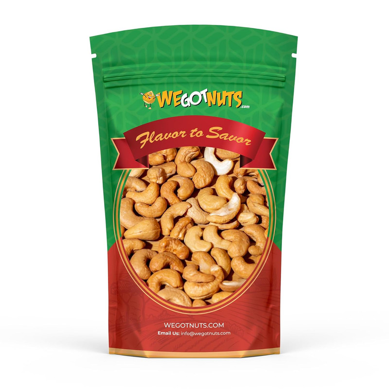 Dry Roasted Unsalted Cashews 4 Lbs – Premium Quality Kosher Dry Roasted Cashews gallery