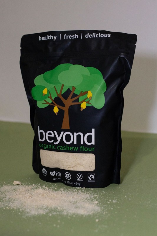 RAW ORGANIC CASHEW FLOUR- 2 LB by beyond (Non-GMO, Fairtrade, Vegan) gallery