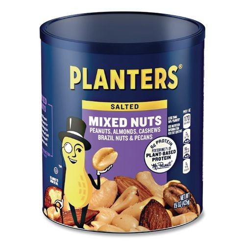 Planters 01670 Mixed Nuts, 15 oz Can