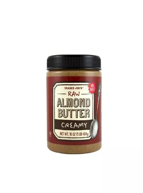 3 Pack Trader Joe’s Almond Butter Creamy Raw Unsalted No Salt 16 OZ Each