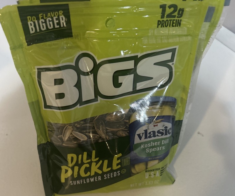 2-Pack BIGS Vlasic Dill Pickle Sunflower Seeds – 3.63 oz Bags