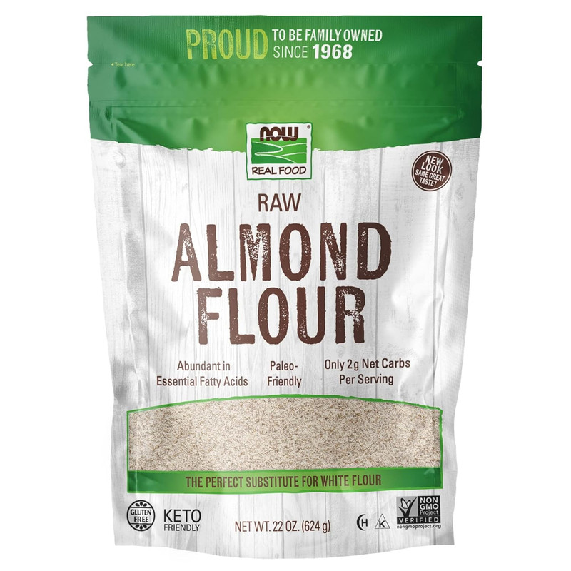 , Almond Flour with Essential Fatty Acids, 5 G Carbs per Serving, 22-Ounce (Pack