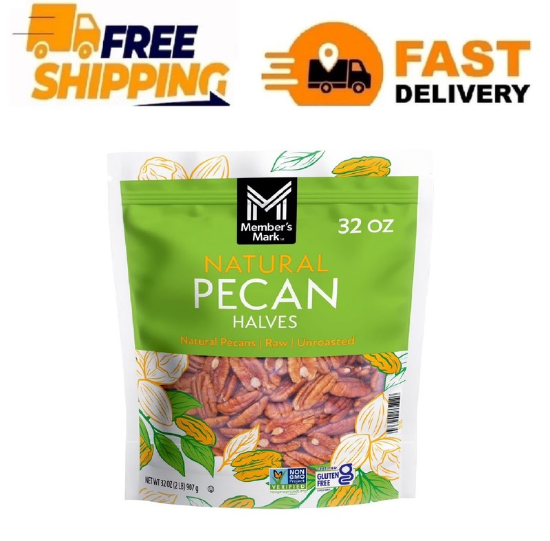 Member’s Mark Natural Pecan Halves, 32 oz.