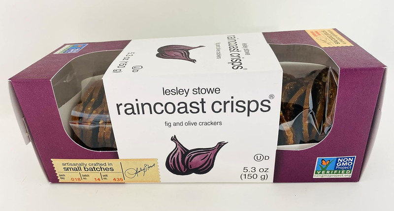 Gourmet Food Crisps Cracker Blueberry & Almond Crackers | Cranberry Crisps & Haz gallery