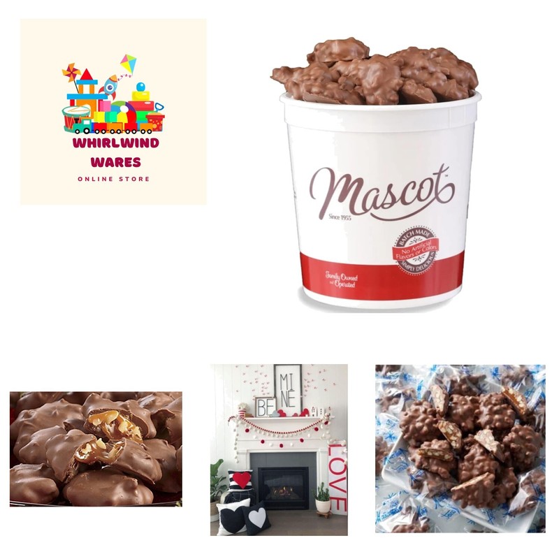 Mascot Nut Candy Since 1955 – Pecan Clusters Smooth Milk Chocolate, Caramel, …