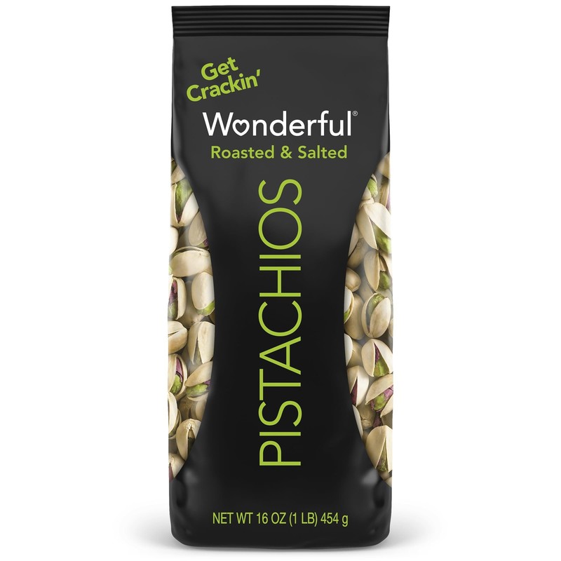 In Shell, Roasted & Salted Nuts, 16 Ounce Bag, Protein Snacks, Gluten Free, H…