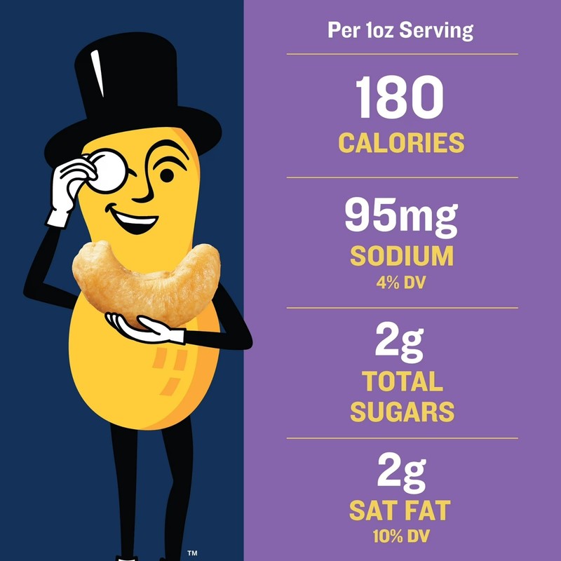 Deluxe Salted Mixed Nuts, Party Snacks, Plant Based 5G Protein, 34 Oz gallery