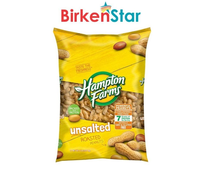 Hampton Farms Unsalted In-Shell Peanuts (5 lbs.) Great Price