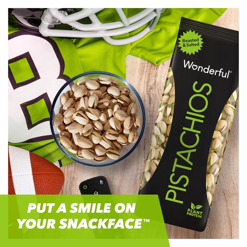 Wonderful Pistachios In Shell, Roasted & Salted Nuts, 32 Ounce Bag, Pr gallery