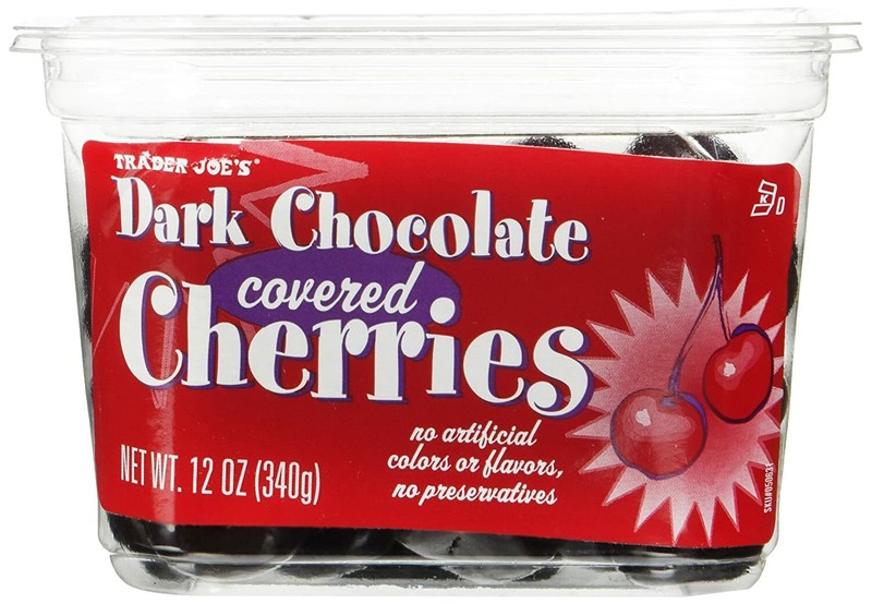 4 PACK TRADER JOE'S DARK CHOCOLATE COVERED CHERRIES 12 OZ EACH gallery