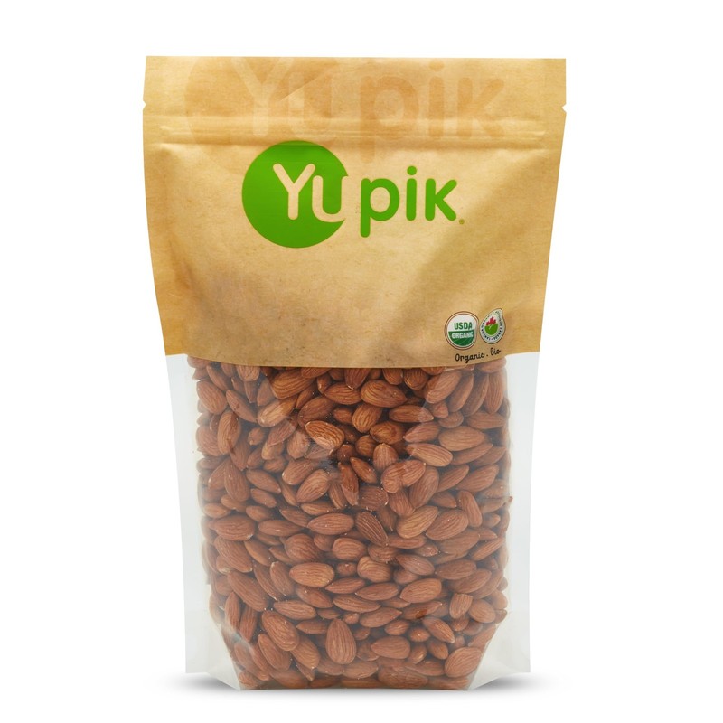 Yupik Organic California Almonds, 2.2 lb 35.2 oz, NonGmo, Vegan, GlutenFree, ...