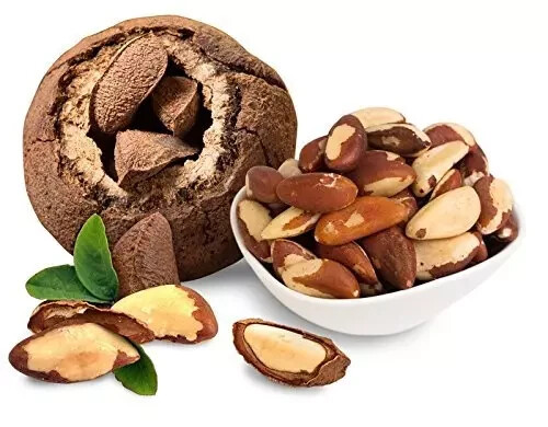 Raw Brazil Nuts 32oz Non-GMO Vegan Keto Snack Resealable Bag Gluten Free gallery