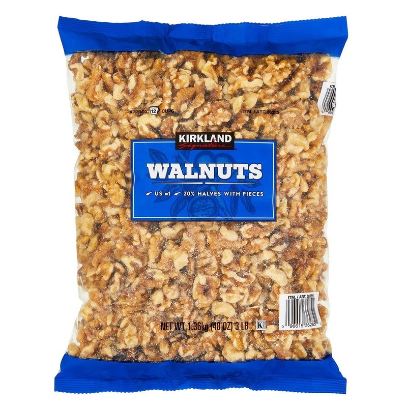 Kirkland Walnut Halves 2 Pack 3lb Each Costco Size Bulk Baking Walnuts gallery
