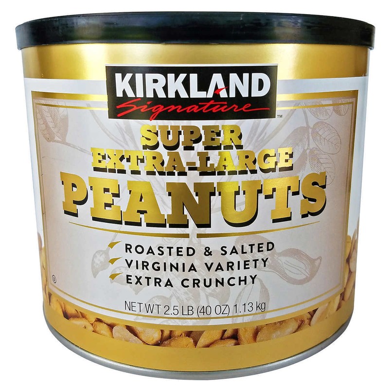 Kirkland Signature Super Extra-Large Peanuts, 2.5 Pounds