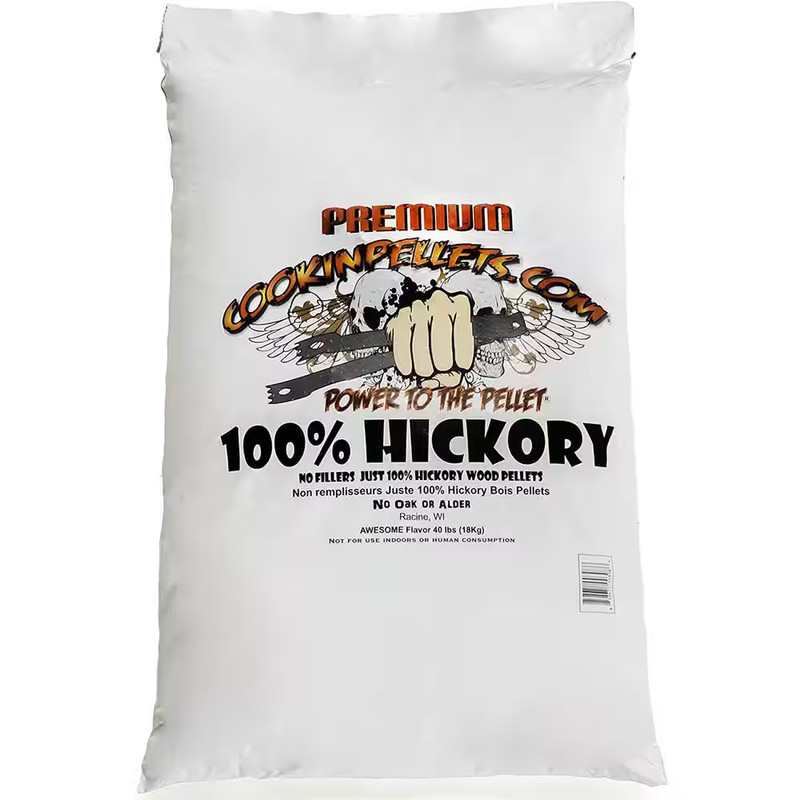 40 Lbs. Bags Perfect Mix Wood Pellets and Premium Hickory Pellets, (Pack-2) gallery