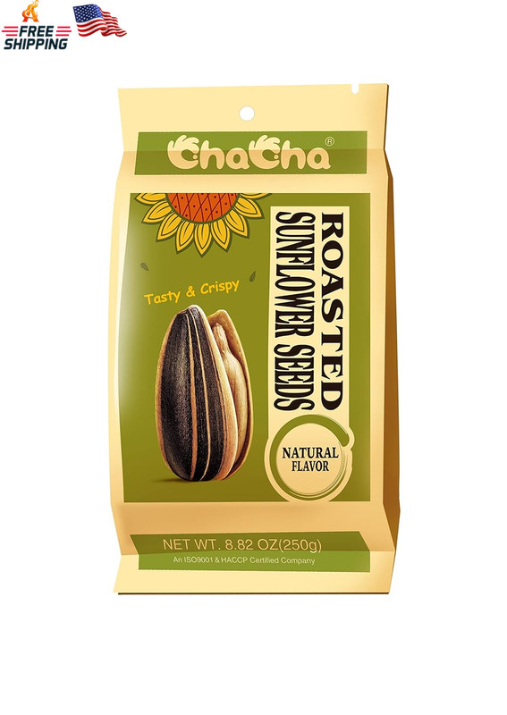 Chacha Sunflower Roasted and Salted Seeds (All Nature) 250G X 18Bags gallery