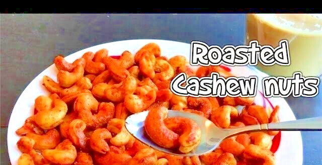 ROASTED CASHEW NUTS 100% QUALITY FRESH TASTE SPICY 100G