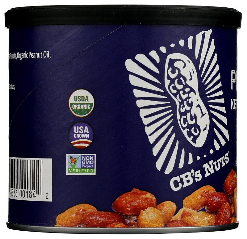 Cb`s Nuts Organic Kettle Roasted Sea Salt Peanuts 14 oz gallery