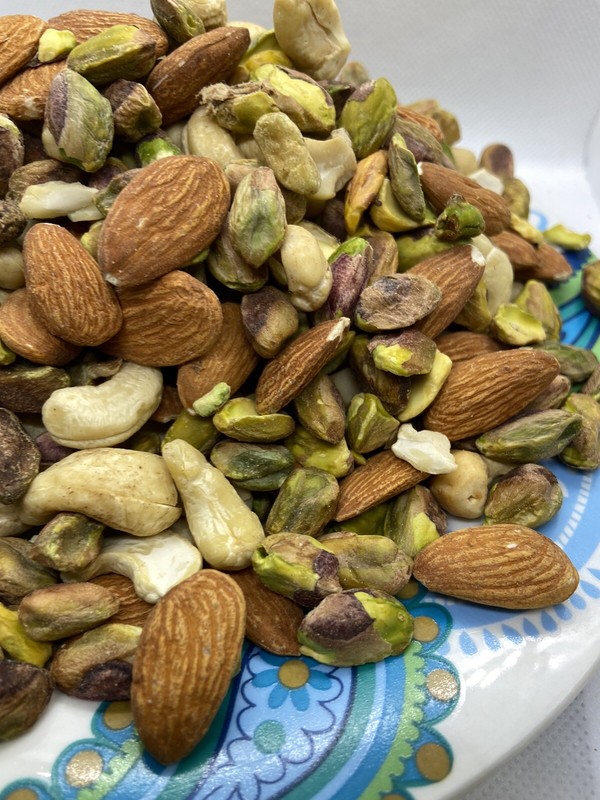 Raw Cashews Raw Almonds Raw Shelled Pistachios Fiesta Gourmet Mix by Agro Sun gallery