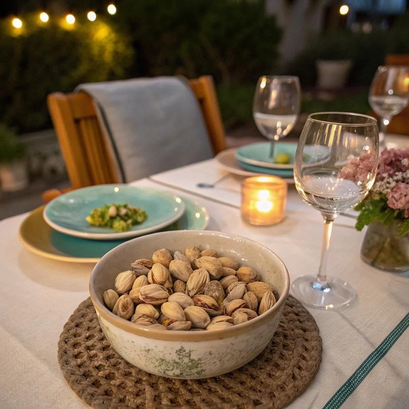 Dry roasted salted pistachios premium california nuts gallery