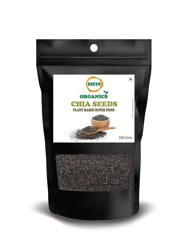 Diets Organics Chia Seeds 500gm