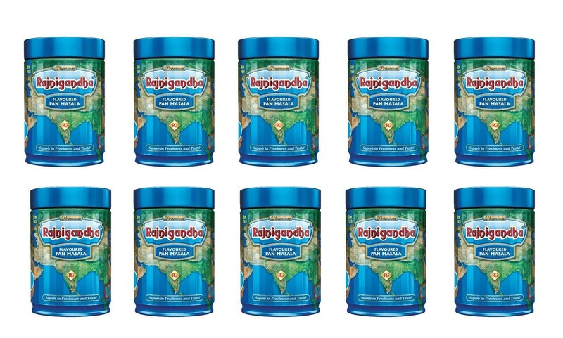 10X Rajnigandha Masala Freshness Flavoured Mouth Freshener Pan Dabba Taste 100g