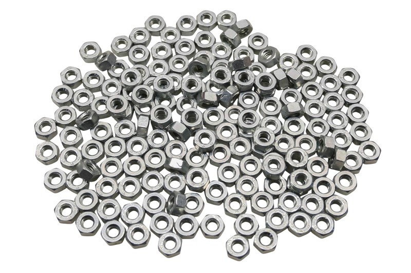 Mcmaster GR5 JS1000, JS1000 1/4″-20 Zinc Hex Nuts Qty 167 NOS