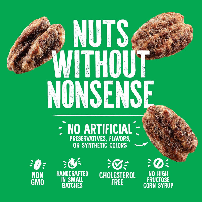 Emerald Nuts Kettle Glazed Pecans (1-Pack), 5Oz Resealable Bag, Kosher Dairy Cer gallery
