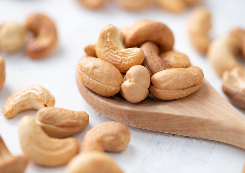 Dry Roasted Whole Cashews with Himalayan Salt - 4 lbs Vegan Kosher Snack Nuts gallery